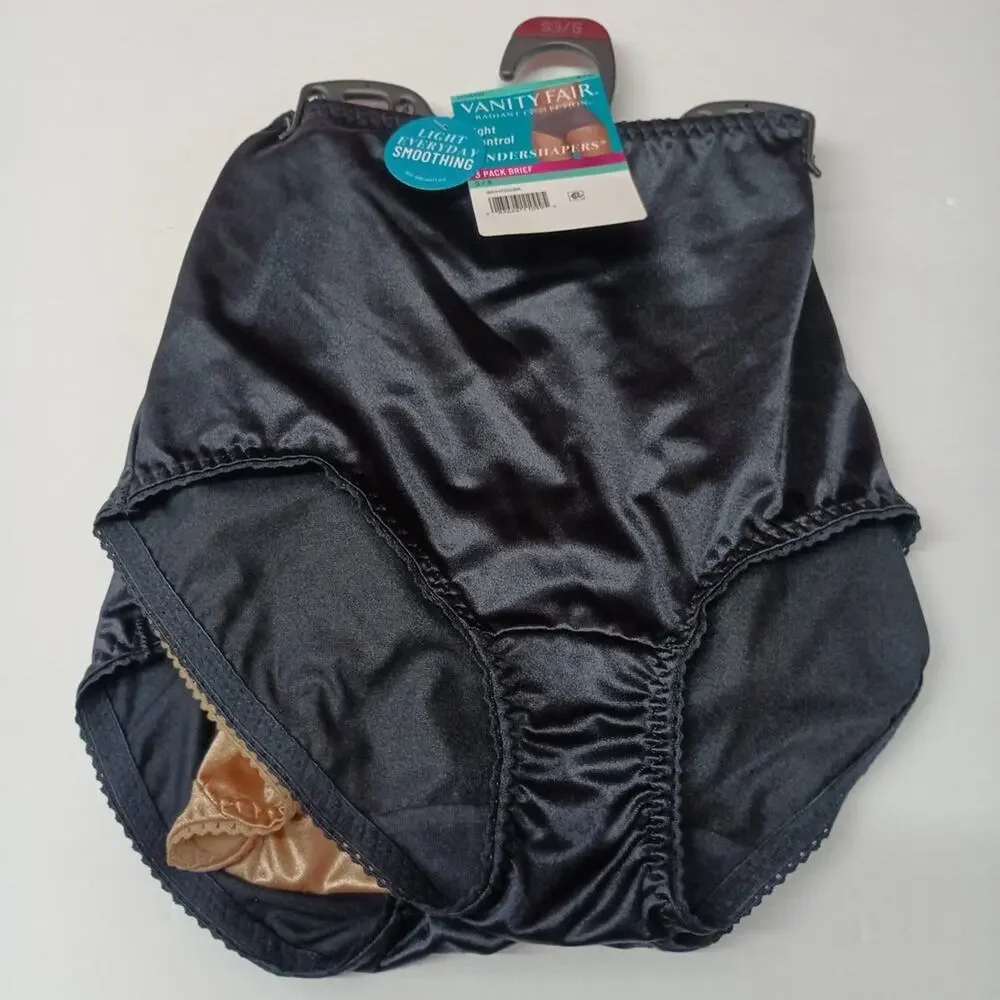 Vanity Fair‎ Radiant Collection Light Control Undershapers 3 Pack Brief S/5